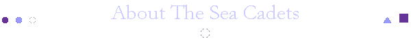 About The Sea Cadets