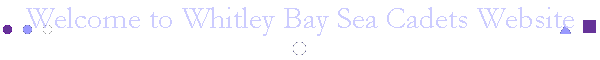 Welcome to Whitley Bay Sea Cadets Website